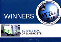 Forscherkiste Worlddidac Award 2010