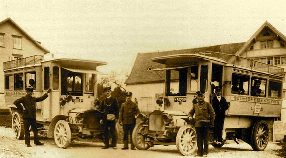 1910 Postautos
