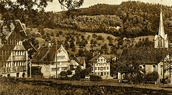1900 Dorfansicht