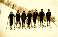 1930 ca. Skifahrer 3