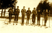 1930 ca. Grub AR Kaien Skifahrer